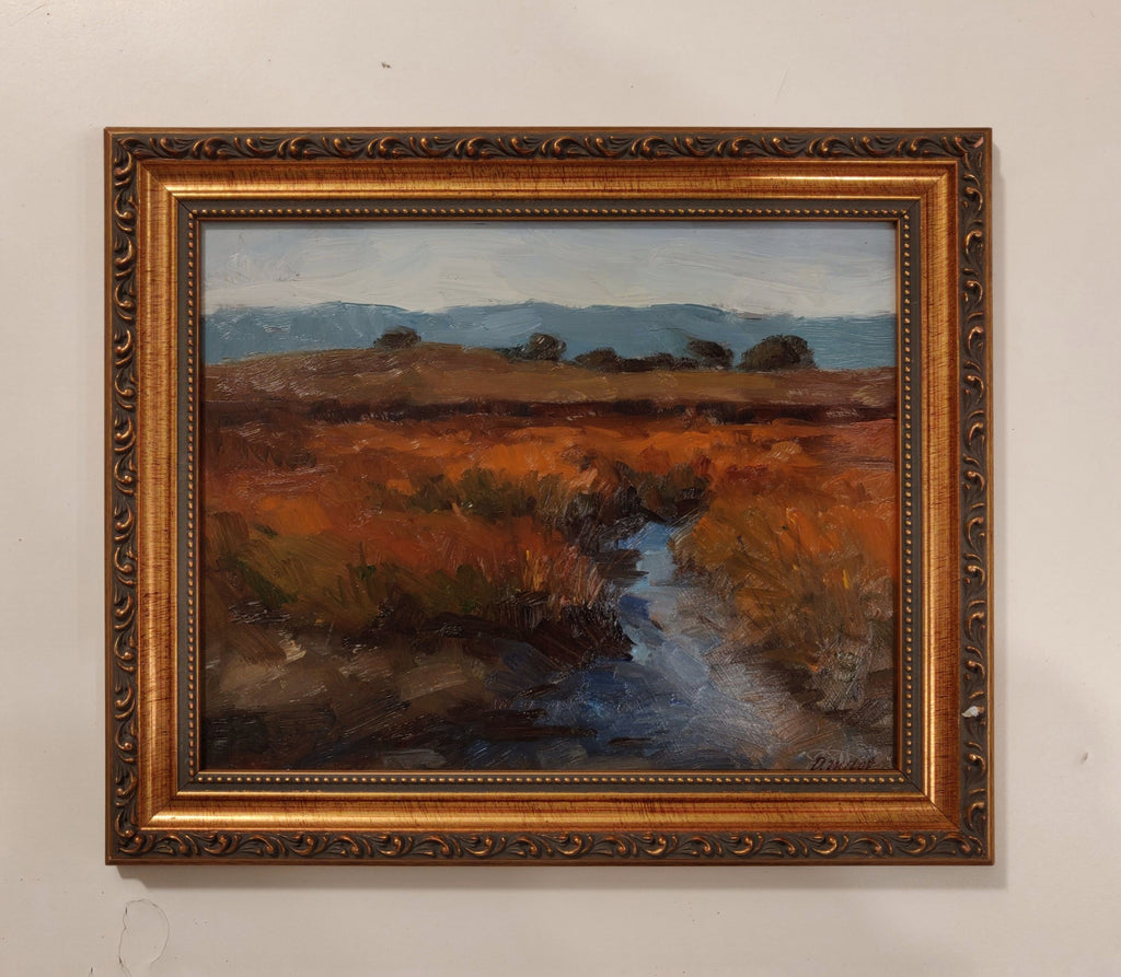 Mountain View Brown (framed)